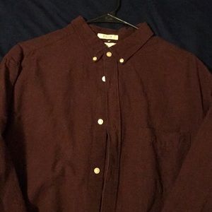 Maroon dress shirt from H&M